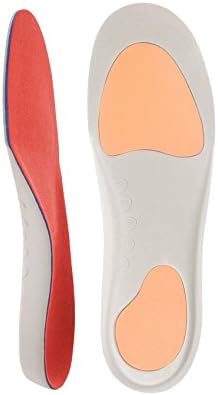 DJMed Orthotic Shoe Insoles - Help Flat Feet, Plantar Fasciitis, Arch Support, Heel Pain - Full Length Trim to Fit Insole (Womens 7-8.5)