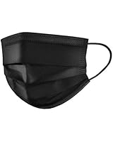 Yamde 50 Pcs Disposable Earloop Face Masks Germ Dust Protection Four Layer Activated Carbon Filter Face Masks