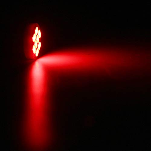 GLL Red BA9S 1815 1895 57 53 LED Pinball Machine Light Car Instrument Panel Gauge Cluster Lamp AC/DC 6V Pack-10