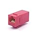 VCE UL-Listed CAT6 Keystone Coupler 15-Pack, Ethernet Coupler Female to Female, RJ45 Coupler for CAT6/CAT5e/CAT5, Keystone Jack, Blue + Red + Yellow