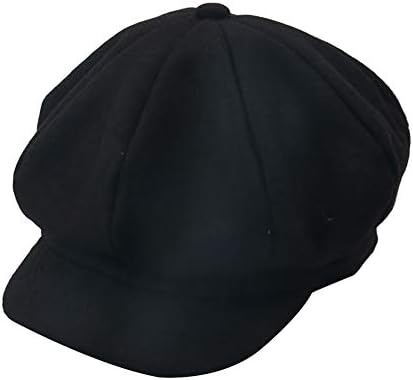 Lanyan Boys Vintage Newsboy Cap Tweed Flat Beret Cabbie Hat for Kids Toddler Pageboy