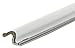 M-D Building Products 91868 81 in. White Vinyl-Coated Foam Top and Sides Door Seal for Doors with Kerf/Channel