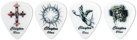 Clayton Christian Guitar Picks (Select from gauges .38mm - 1.26mm)