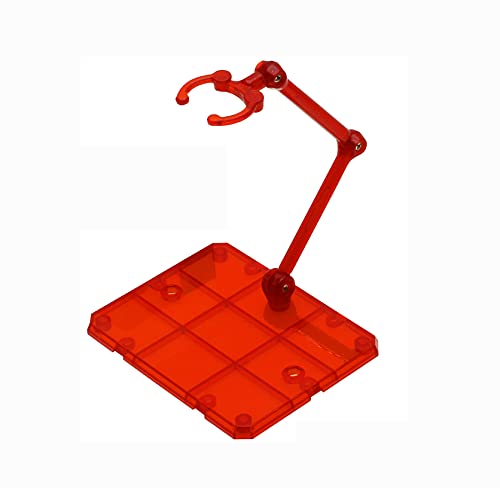 Shiwaki Bracket Stand for Stage Act Robot, Model Soul, 9.5x7.5cm, Plastic, Red