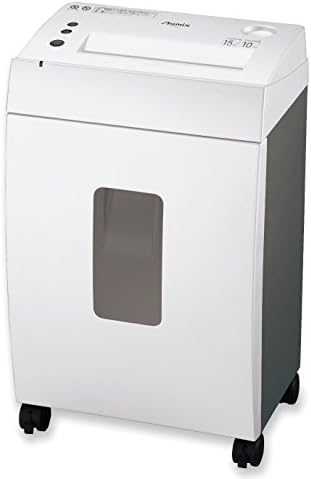 Asuka Asmix cross-cut shredder S50 white silent mass 15 sheets shredded