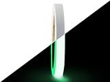 T.R.U. PGD-6 Glow In The Dark Tape: 1/2 in. wide x 30 ft. length (Luminescent Lime Green). Photoluminescent Neon Green Tape.