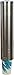 San Jamar Large Pull-Type Cup Dispenser 6-12 Oz. Flat Bottom Cups, 4.5 - 7 Oz Cone Cups with Flip Cap for Restaurants, Home, and Office, Stainless Steel, 16 Inches, Silver