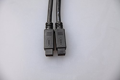 Bizlander Firewire Premium Durable Cable 800 IEEE1394B 9 Pin to 9 Pin Male to Male 6 Ft (1.8m) Black