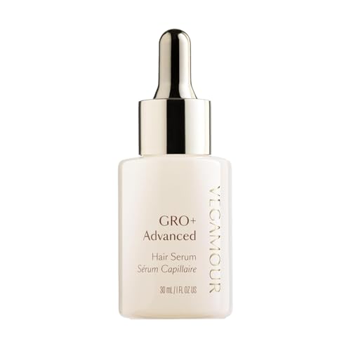 VEGAMOUR GRO+ Advanced Hair Serum | Improves Hair Density, Reduces Shedding and Promotes a Balanced Scalp | For Severe Signs of Thinning | Formulated Without Fragrance, Vegan, Cruelty-Free