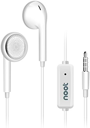 Earphones, Classic Premium Earbuds with Mic Stereo Headphones | Earphone - Made for iPhone | iPod | iPad | Android Smartphone | Tablets | MP3 Players - 24 Month Warranty