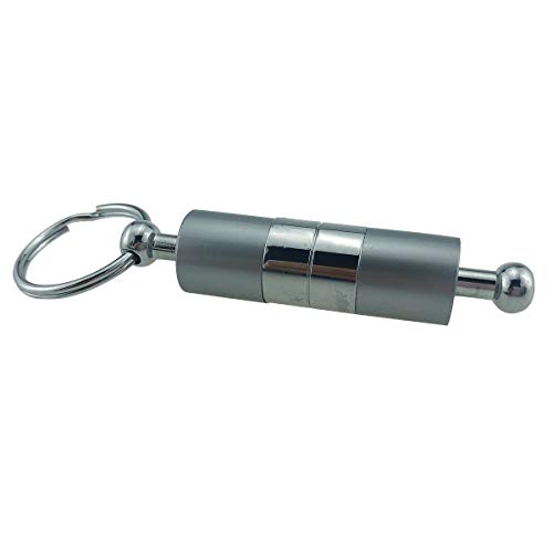 Cigar Punch Stainless Steel Double-Size Detachable Cutter - Thumbnail 4