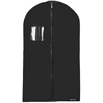Bags For Less Black Suit And Dress Travel And Storage Garment Bag Durable Rip Resistant Repellent Breathable Material 24 Inch X 40 Inch Practical