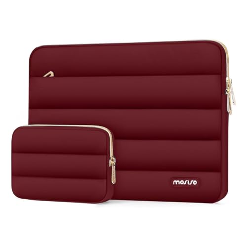 MOSISO Laptop Hülle Tasche 16 Zoll, 15,6-16 Zoll Puffy Laptoptasche