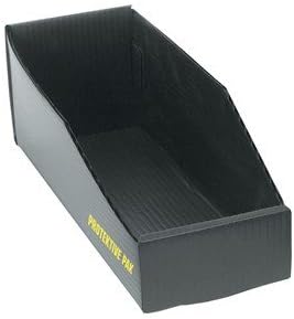 Protektive Pak Plastek Polypropylene ESD / Anti-Static Open Bin Box 38910 - 24 in Length - 2 in Wide [PRICE is per EACH]