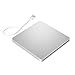 DoHonest ZSMJ External USB Slot DVD VCD CD Driver DVD-RW CD-RW Burner Superdriver for MacBook Air,MacBook Pro (Silver)