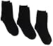 Jefferies Socks Little Boys' 6-11 Rib Crew  (Pack of 3), Black, X-Small