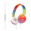Roxel-RX110-Powerful-Bass-Lightweight-Wired-Foldable-Headphones-with-Mic-Ergonomic-On-Ear-Headphone-Compatible-with-Android-and-IOS-Devices-Answer-Incoming-Calls-Rainbow Roxel RX110 Powerful Bass Lightweight Wired Foldable Headphones with Mic, Ergonomic On Ear Headphone Compatible with…