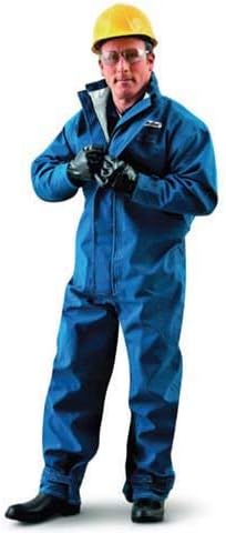966441 - Size : Small - AlphaTec 66-677 Chemical Protection Flame Resistant Coveralls, Ansell - Each