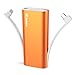 iPhone Battery Charger with Built-in Lightning Cable - Jackery Bolt 6000 mAh Portable Charger Power Outdoors, [Apple MFi Certified] Compact Power Bank, Twice as Fast as Original iPhone Charger primary