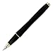 Parker Urban Matte Black Gold Trim Fountain Pen - Medium Point