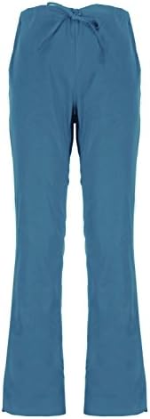 MediFit Women's Basic Solid Pocket Medical Pants(BTM-MED,SBL-L)