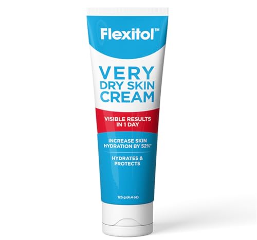 Flexitol Very Dry Skin Cream,Rich Moisturizing Body Cream with Urea, 4.4 Ounce Tube