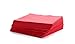 100 Large Red Paper Napkins | 2-Ply Lunch Dinner Size Disposable Napkins | Perfect Pop of Color for Parties, Weddings, Dinners, Luncheons - 13 x 13 inches open