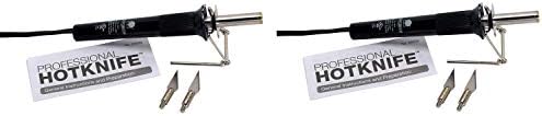Walnut Hollow Professional Hot Knife for Cutting & Carving Foam Making Stencils and Cutting Vinyl & Plastic (2-(Pack))