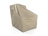 CoverMates  Outdoor Chair Cover  32W x 32D x 35H  Elite Collection  3 YR Warranty  Year Around Protection - Khaki