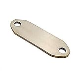 Machter EGR Block Off Plate with Gasket for 1987-1993 Ford Mustang 5.0L, 3-1/4