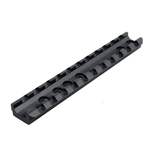 FUNANASUN Tactical 11 Slots Picatinny/Weaver Rail Scope Mount for Marlin Lever Action with Wrench (Rail Section)