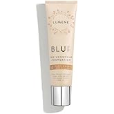 Lumene 16h Longwear Blur Foundation SPF 15 for All Skin Types High Coverage with Arctic Cloudberry 30 ml / 1.0 Fl.Oz. (4 Warm Honey)
