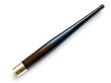 Kurzer Zigarettenspitze aus Holz für Slim Zigaretten, 10 cm