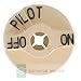 Pitco/Frialator P6071267 Dial/Knob Fits Fryer, Robertshaw Gas Valves New 61140