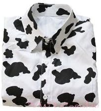 Cosplay Costume Katekyo Hitman REBORN Lambo-style cow pattern long sleeve shirt men size M (japan import) by Je jouerai