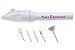 Electric Nail Drill Manicure & Pedicure Care Set: Mini Nail Kit System for Buffing, Grooming, and Polishing of Nails at Home – Battery Powered