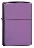 Zippo High Polish Purple Pocket Lighter, Abyss