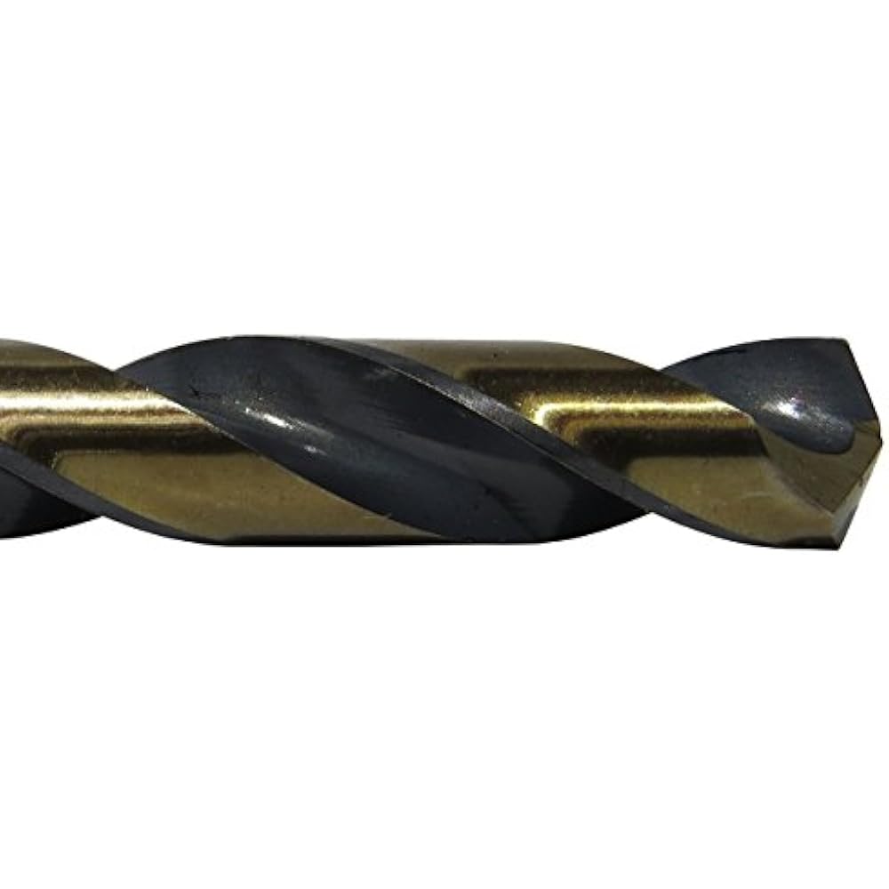 13 Piece Jobber Drill Bits Heavy Duty High Speed Steel Set With Black