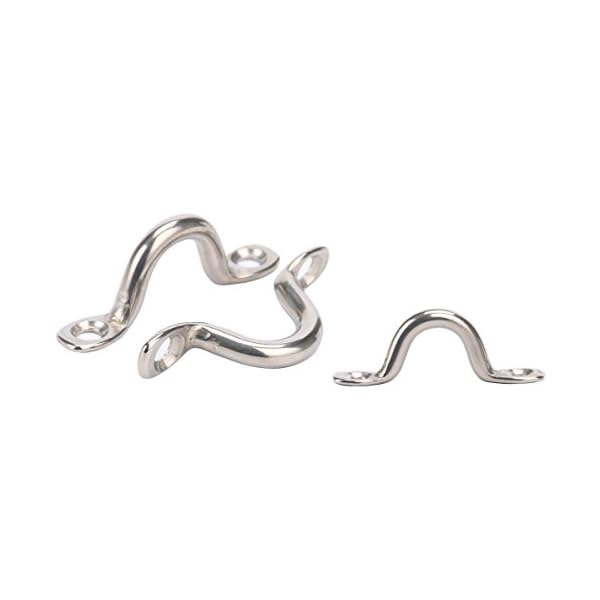Amarine-made-Pack-of-6-Stainless-Steel-Bimini-Boat-Top-PAD-EYE