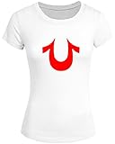 TR True Religion Logo For 2016 Women Printed Short Sleeve Tee T-shirt