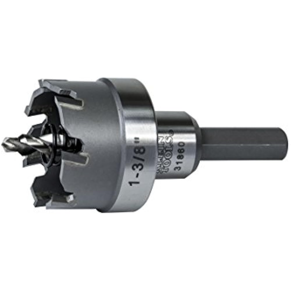 Carbide Hole Saws Cutter, 13/8Inch 31860 Electricians Hand Tools