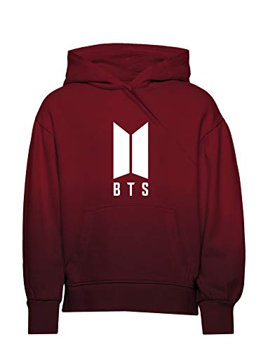 red bts hoodie