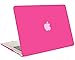 MOSISO Compatible with MacBook Air 13 inch Case (Models: A1369 & A1466, Older Version 2010-2017 Release), Protective Plastic Hard Shell Case & Keyboard Cover & Screen Protector, Rose Red