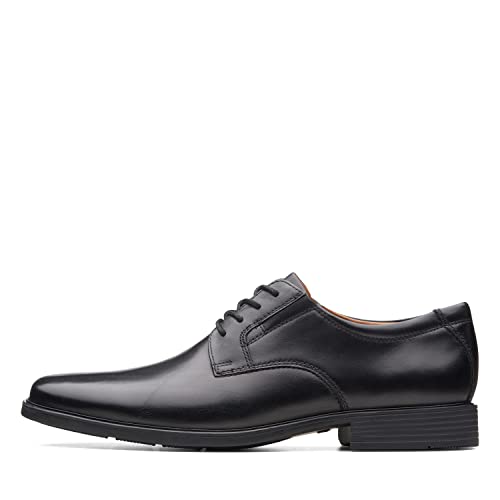 CLARKS Tilden Plain Black Leather 39,5 en promo sur Amazon