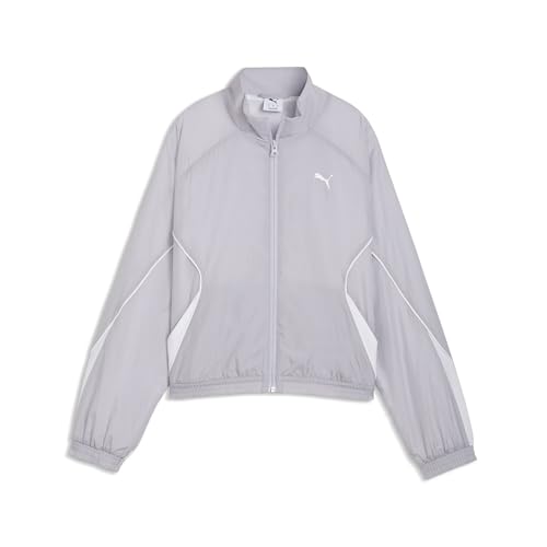 Chaqueta deportiva con cremallera completa tejida relajada