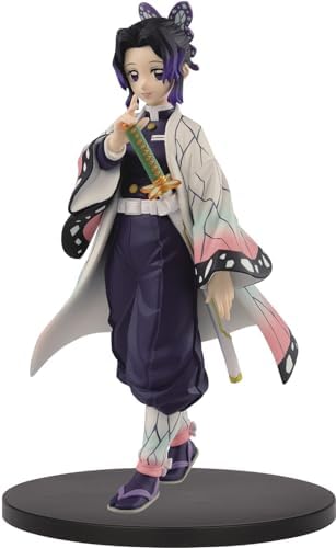 BANPRESTO Demon Slayer Shinobu Kocho Q Posket Figur Version B – Ca. 14 Cm, Inkl. Standfuß