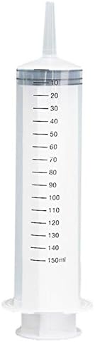 150ml Plastic Syringe Measuring Liquids Nutrient Reusable Kitchen Tool Metric