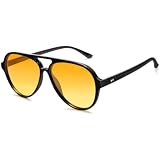 SOJOS Retro Square Polarized Aviator Sunglasses Womens Mens  display picture 2