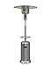 Hiland HLDS01-BST Propane Patio Heater w/Wheels, Table, 48,000 BTU and 33