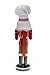 Clever Creations Chef 15 Inch Traditional Wooden Nutcracker, Festive Christmas Décor for Shelves and Tables